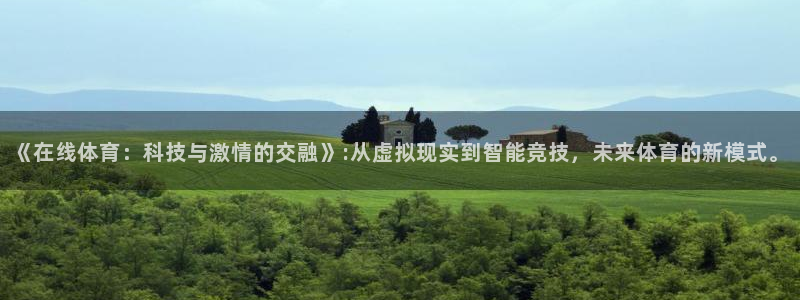 《在线体育：科技与激情的交融》:从虚拟现实到智能竞技，未来体育的新模式。