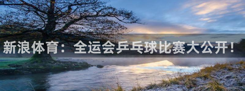 新浪体育：全运会乒乓球比赛大公开！